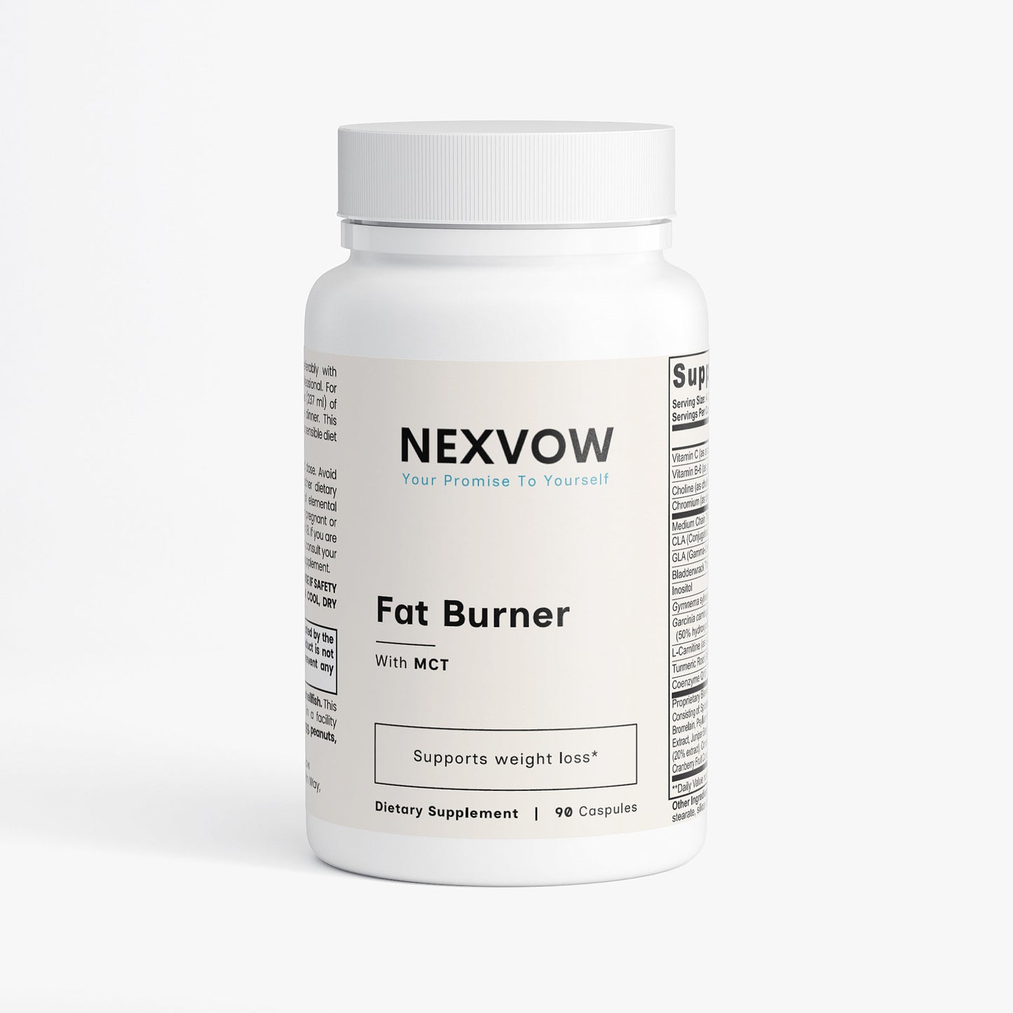 Nexvow Fat Burner with MCT
