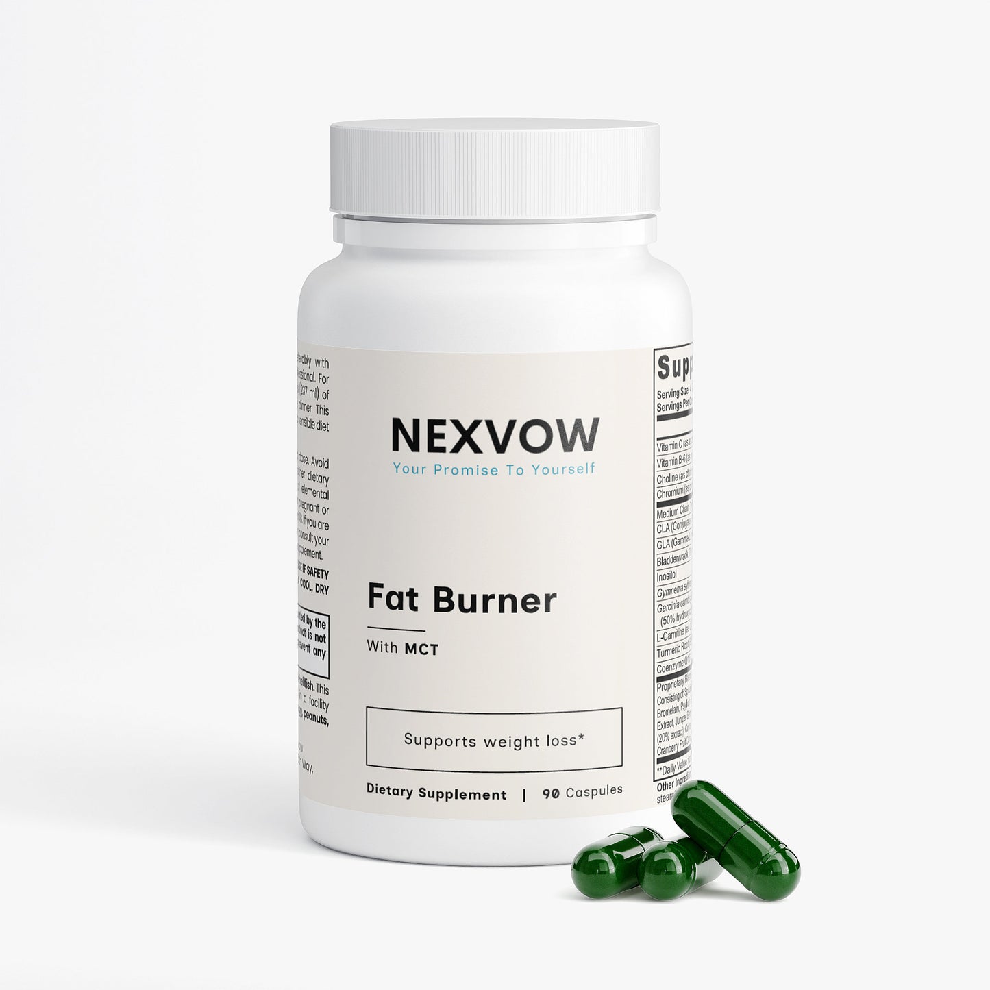Nexvow Fat Burner with MCT